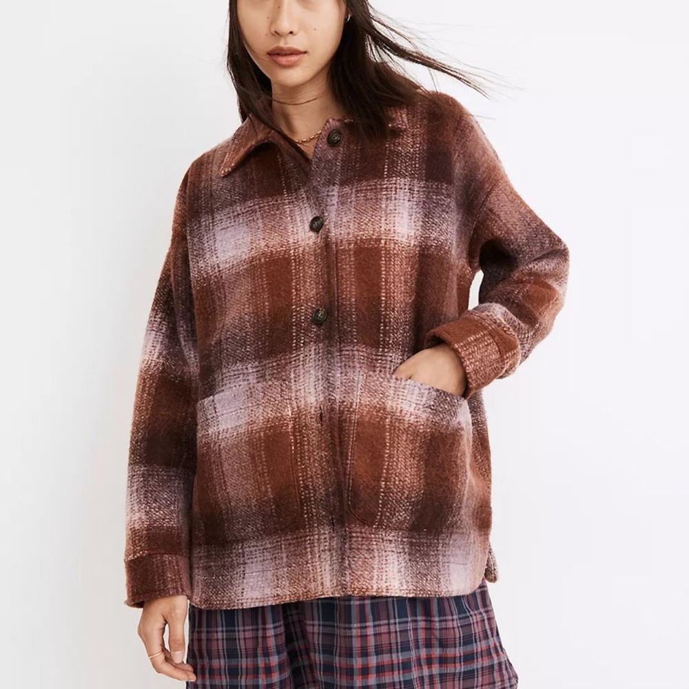 SOLD Plaid Shacket